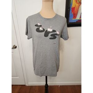 Men's Gray Small Slim Fit Patagonia Tshirt